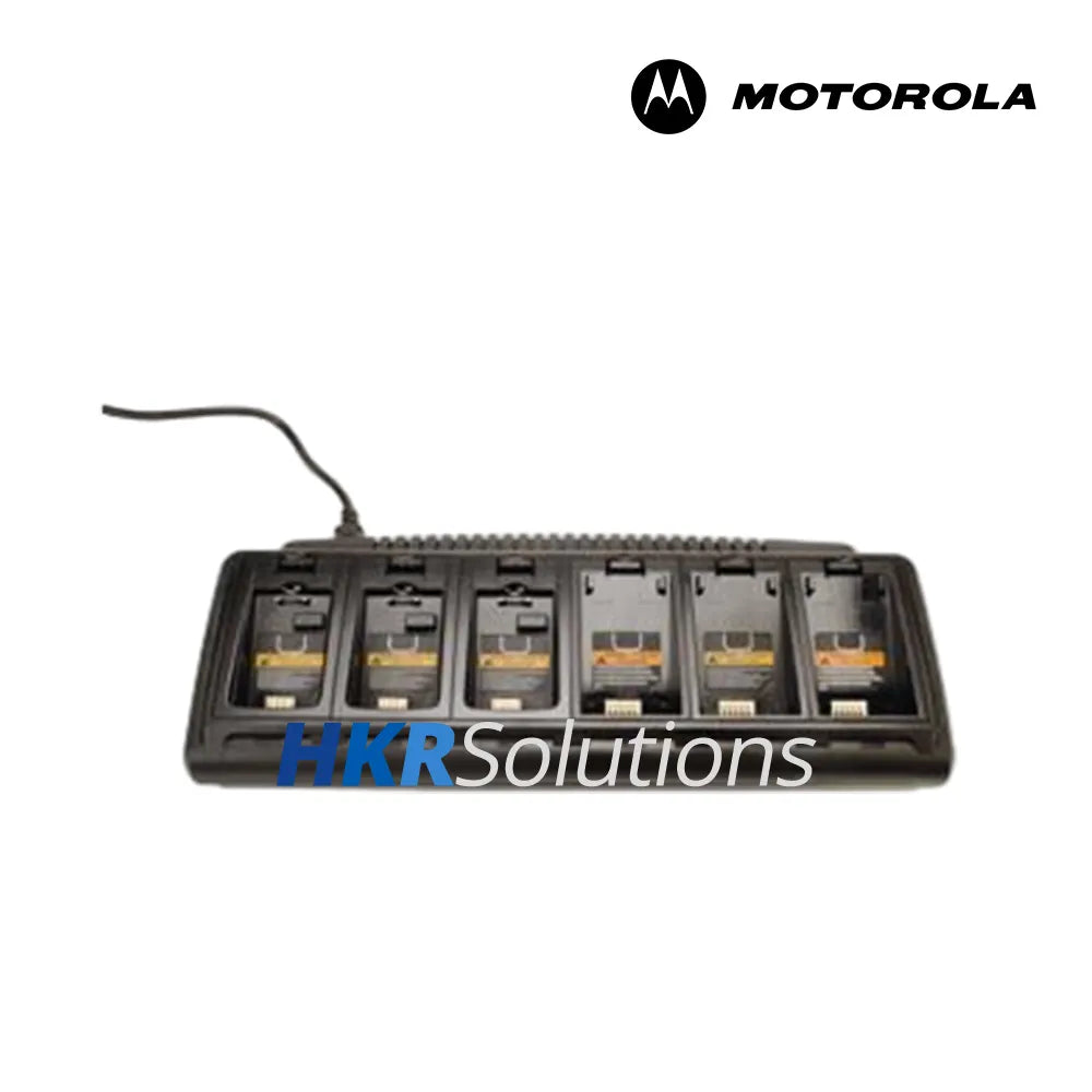 MOTOROLA NNTN8151 Multi-Unit Charger With 6 Battery Pocket With US Plug