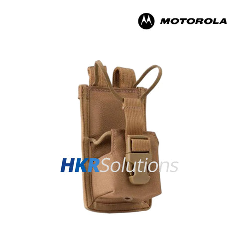 MOTOROLA NNTN8269 Nylon Carry Pouch, Coyote Brown