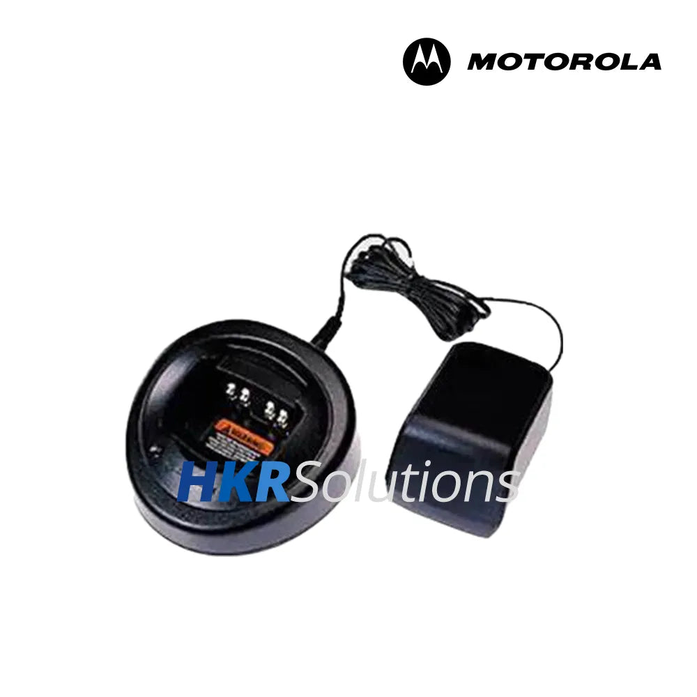 MOTOROLA NNTN8292 Single-Unit Rapid-Rate Charger With Linear Power Supply With EU Plug
