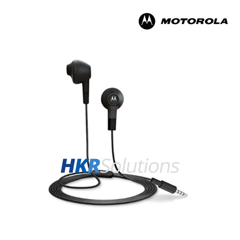 MOTOROLA NNTN8297A 2-Wire Earbud With116 cm Cord,White