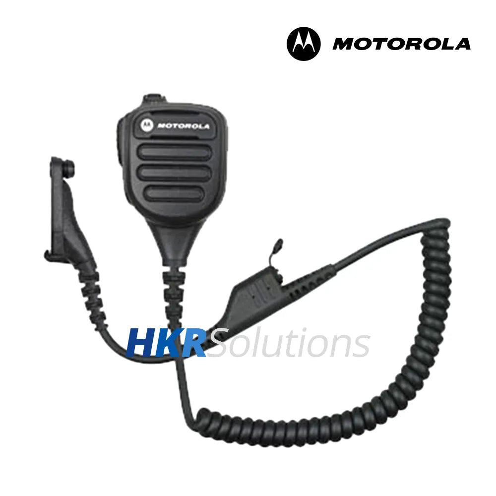 MOTOROLA NNTN8383 Industrial Noise-Cancelling Remote Speaker Microphone With Audio Jack And Windporting