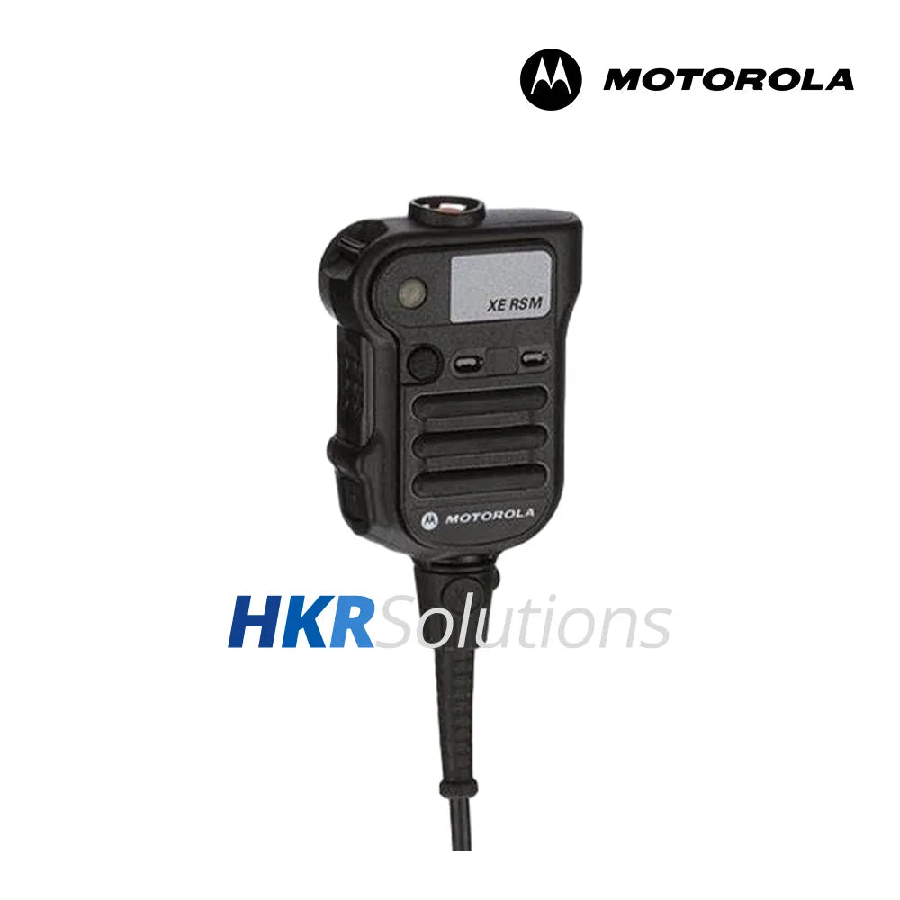 MOTOROLA NNTN8575ABLK Remote Speaker Microphone Xtreme Temperature Cable High Impact, Black