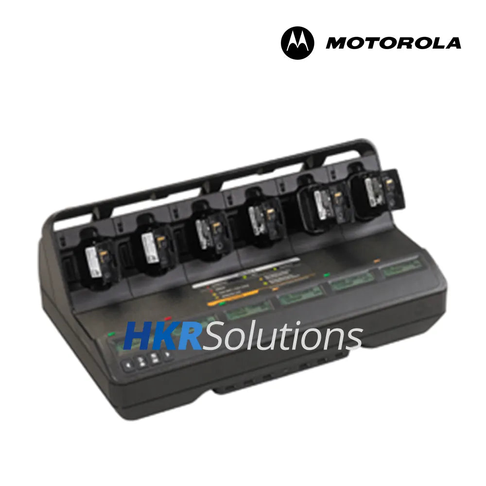 MOTOROLA NNTN8839A Multi-Unit Fast Charger With 6 Displays And 6 IntegRated USB Charging Ports IMPRES 2 With AUS/NZ Plug