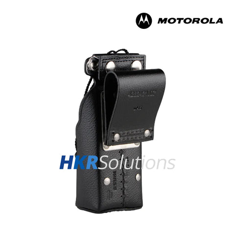 MOTOROLA NTN7242 Leather Carry Case With 6.4 cm Swivel Belt Loop And T-Strap