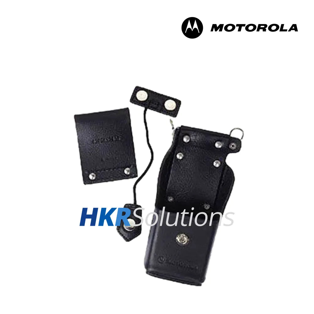 MOTOROLA NTN8380B Hard Leather Carry Case High activity includes 2.5 Inch Swivel Belt Loop And T-Strap