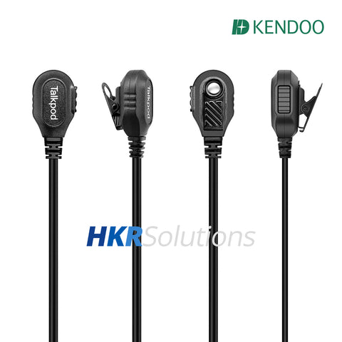 Auriculares con tapón para los oídos y colgador de radio KEM-E01P01K1