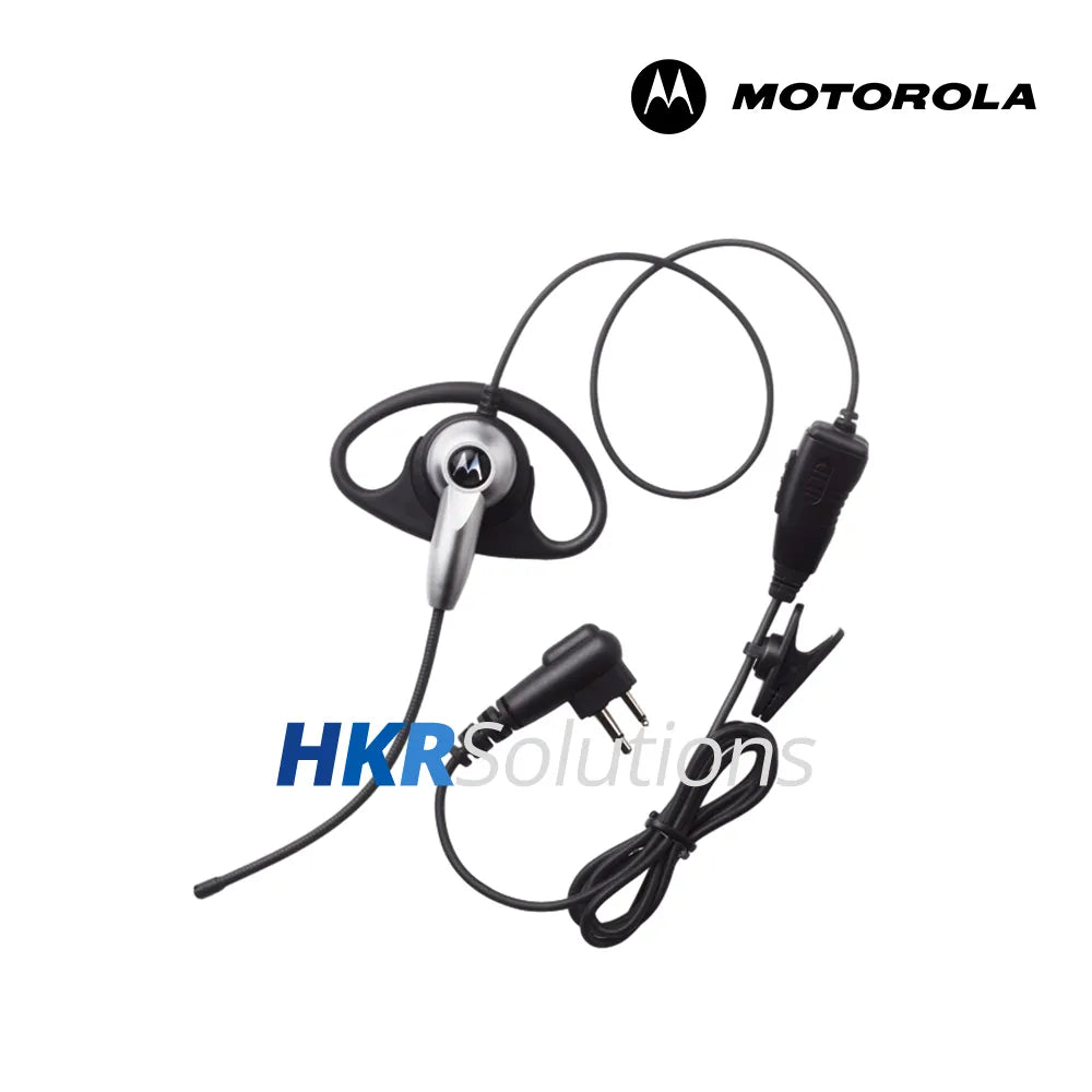 MOTOROLA PMLN4653 D-Style Earset With Flexible Boom Microphone In-Line PTT And VOX Switch