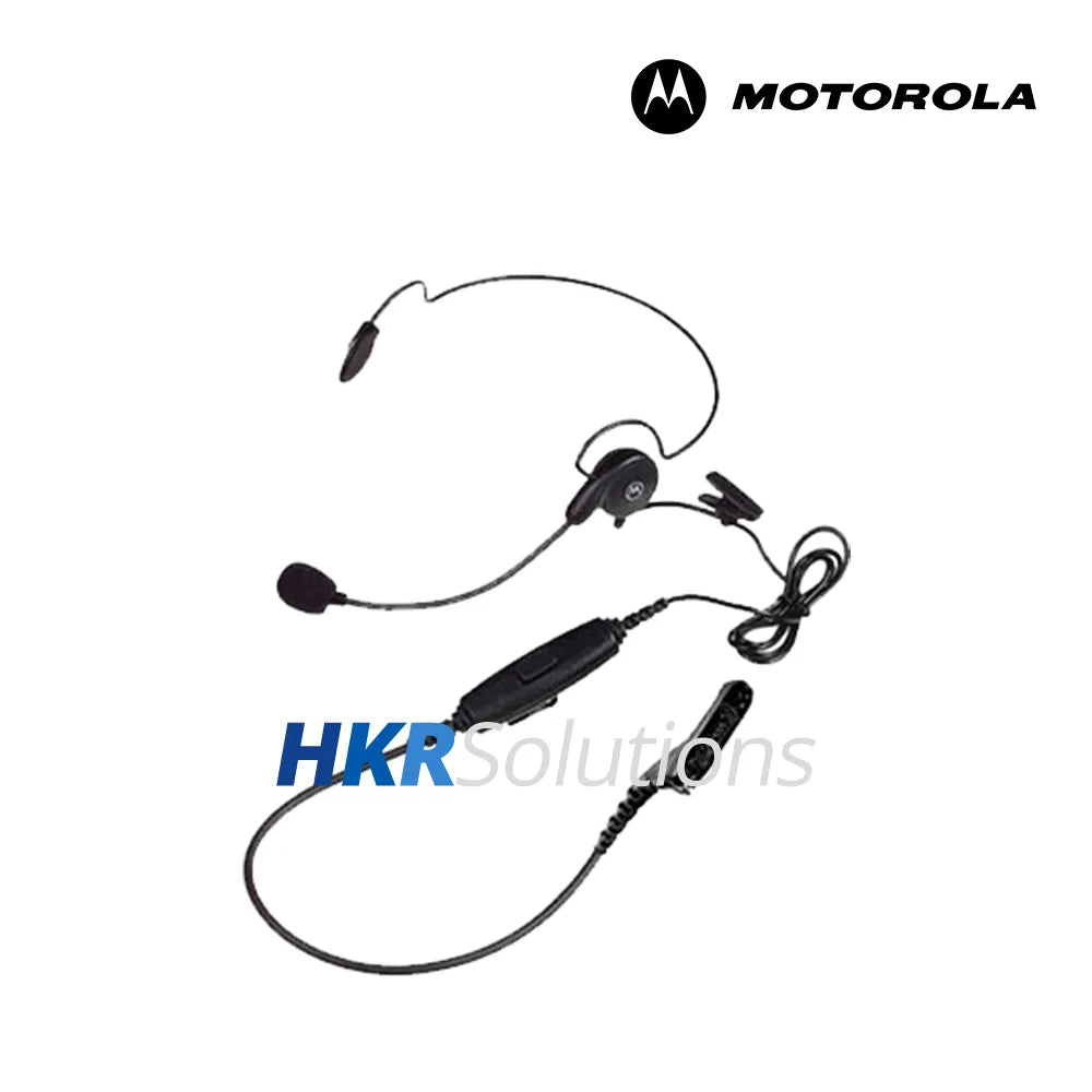 MOTOROLA PMLN5102 Ultra Lightweight Headset, With Boom Microphone And In-Line PTT