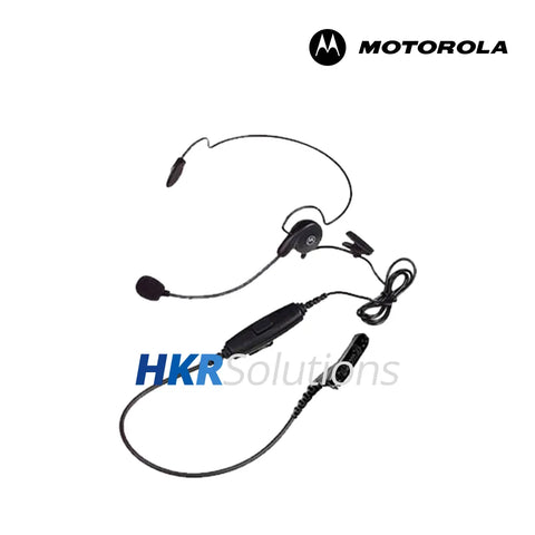 MOTOROLA PMLN5102 Ultra Lightweight Headset, With Boom Microphone And In-Line PTT