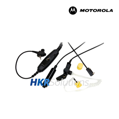 MOTOROLA PMLN5141A 3-Wire Kit With Acoustic Tube, Black/Beige