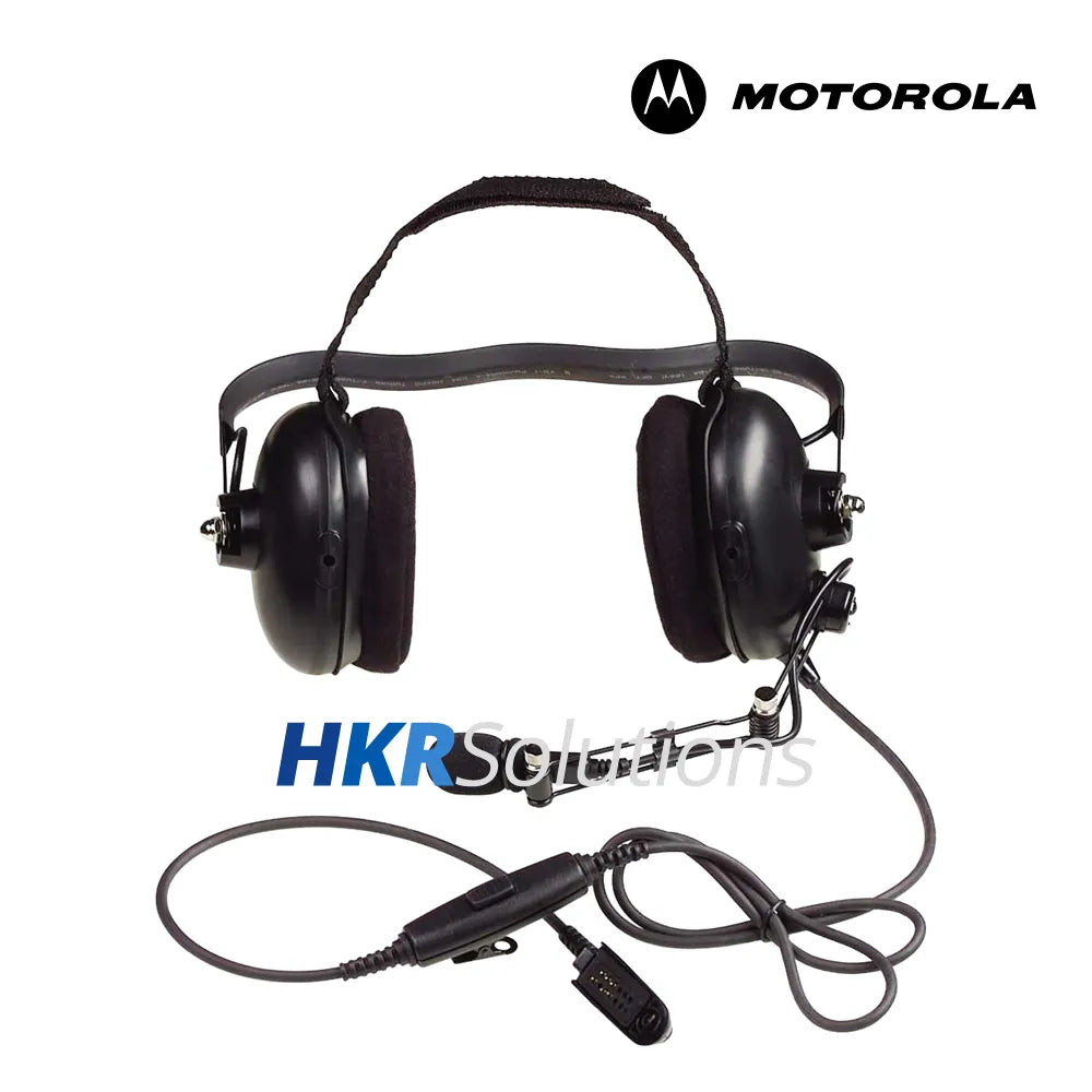 MOTOROLA PMLN5277 Behind-The-Head Heavy Duty Headset With Noise-Cancelling Boom Microphone