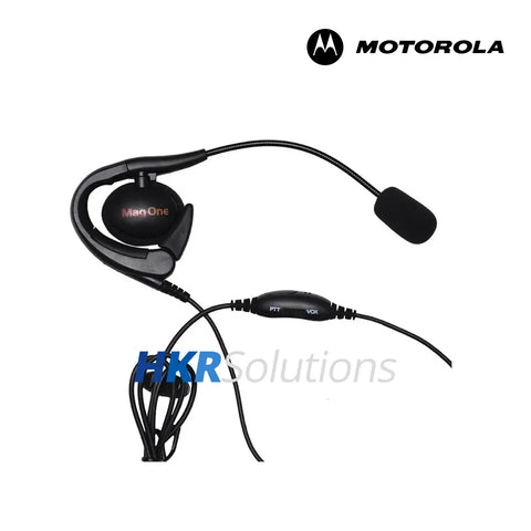 MOTOROLA PMLN5803A MagOne Lightweight Earset With Boom Microphone And In-Line PTT