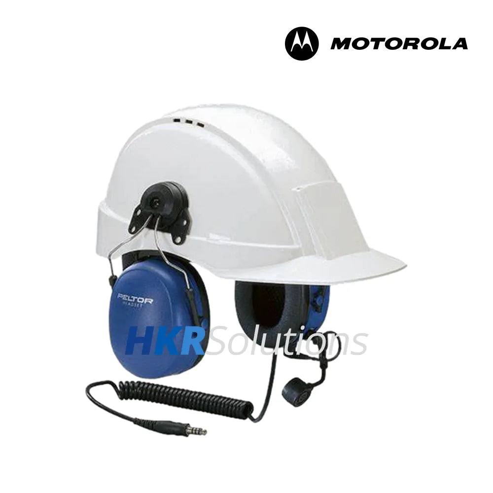 MOTOROLA PMLN6092A Peltor Heavy Duty Headset With Helmet Attachment And Boom Microphone (ATEX)