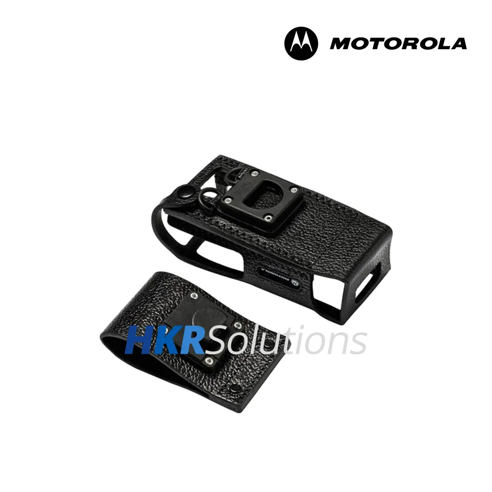 MOTOROLA PMLN6253 Hard Leather Case With 2.5 Inch Swivel Belt Loop