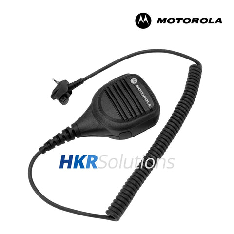 MOTOROLA PMMN4015A Small Remote Speaker Microphone With Emergency Button And 3.5 mm Receive Only Earpiece