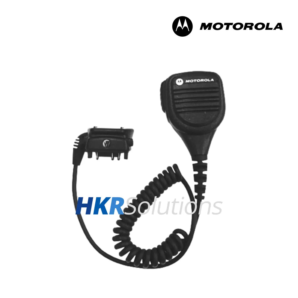 MOTOROLA PMMN4016A Small Remote Speaker Microphone With Emergency Button And 3.5 mm Receive Only Earpiece