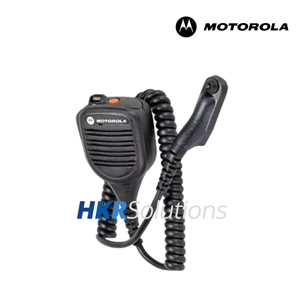 MOTOROLA PMMN4046A IMPRES Large Remote Speaker Microphone With Volume, Emergency, Progra mmable Button, IP57