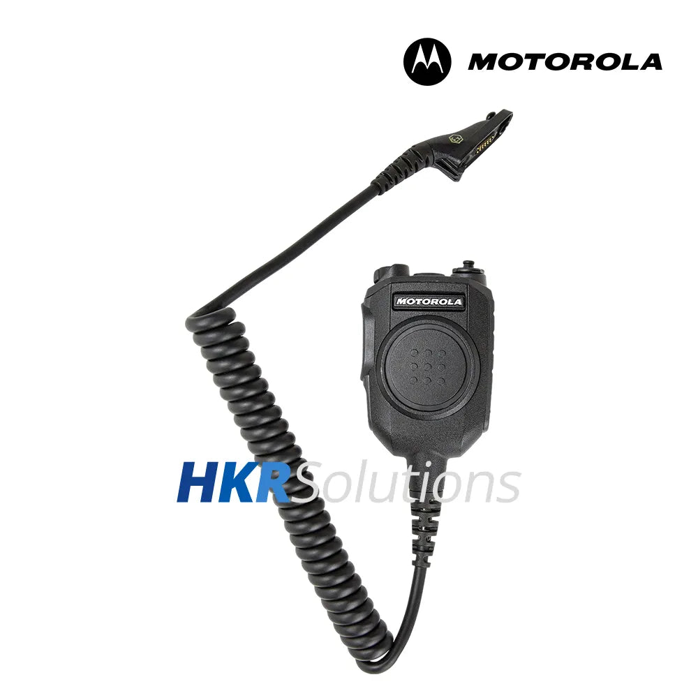 MOTOROLA PMMN4093 IMPRES ATEX Noise-Cancelling Remote Speaker Microphone With Nexus Audio Jack And Windporting IP67