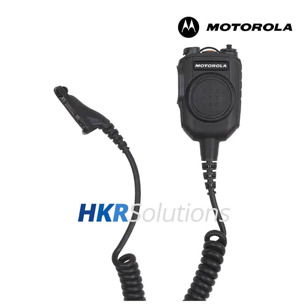 MOTOROLA PMMN4110 IP67 IMPRES ATEX Remote Speaker Microphone With Nexus Audio Jack And Windporting