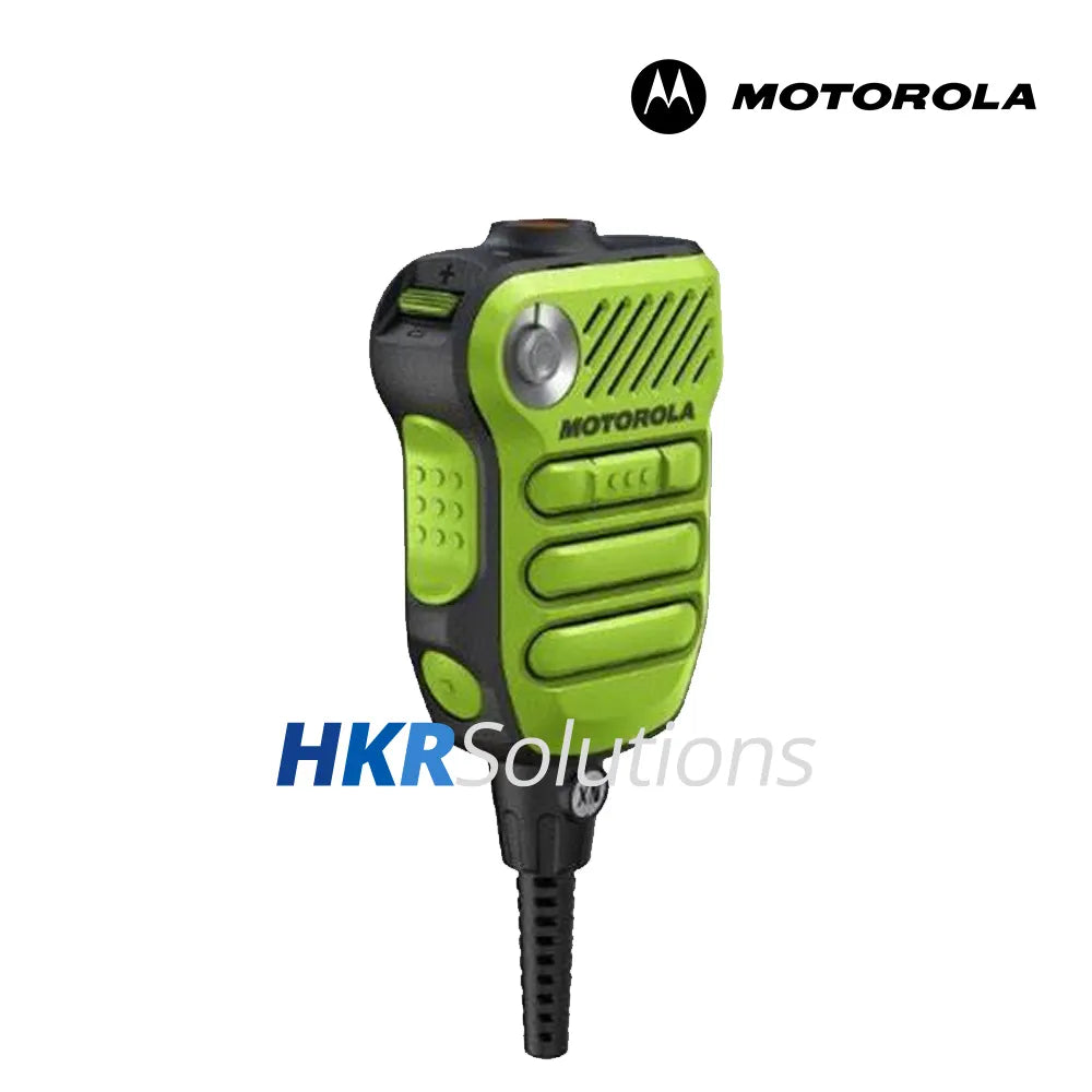 MOTOROLA PMMN4138 XVN500 High Impact Remote Speaker Microphone, Green
