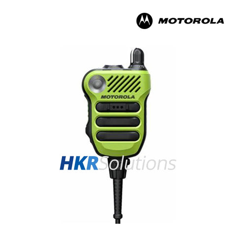 MOTOROLA PMMN4138 XVN500 High Impact Remote Speaker Microphone, Green