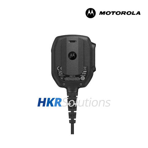 MOTOROLA PMMN4148 RM110 Remote Speaker Microphone, With 3.5 mm Audio Jack (IP55)