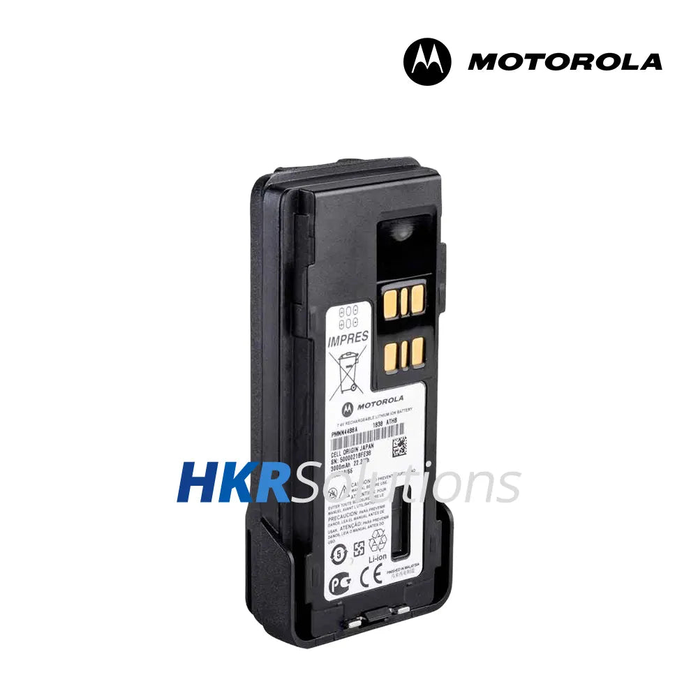 MOTOROLA PMNN4488AC Li-ion Low Voltage Battery, 3000mAh, IMPRES, IP68