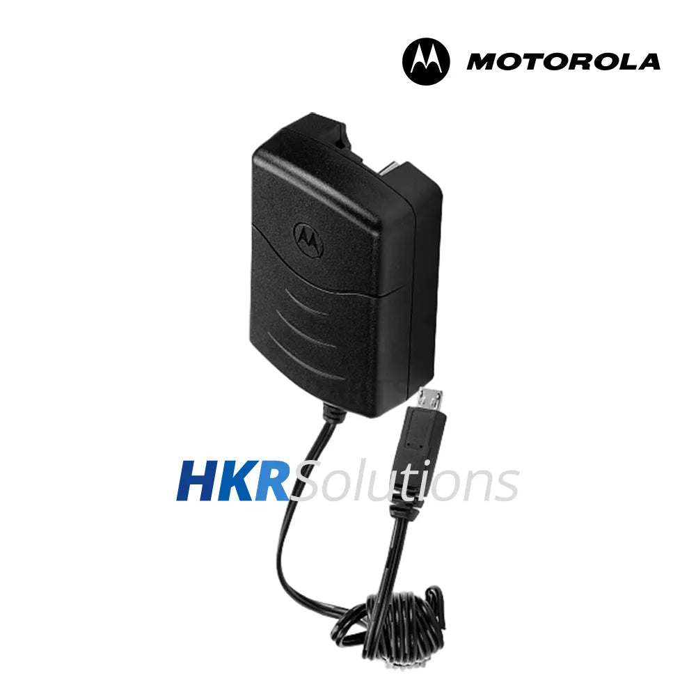 MOTOROLA PMPN4006A Single-Unit Microphone USB plug-in Charger With EU/UK Plug