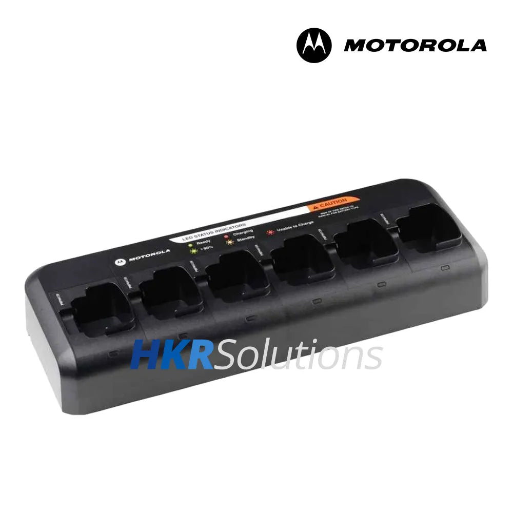 MOTOROLA PMPN4184A 6-Pocket Multi-Unit Charger IMPRES 2