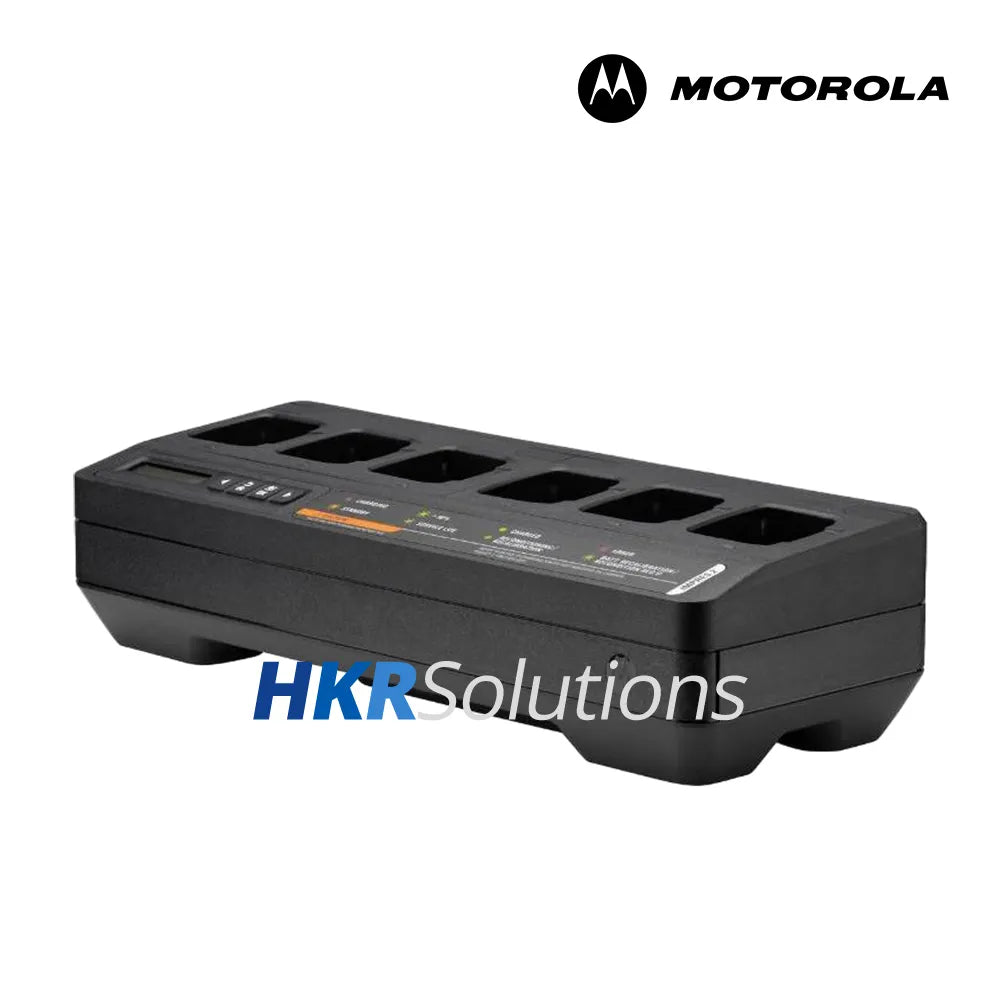 MOTOROLA PMPN4290B Desktop Charger Multi-Seat With 1 Display IMPRES 2 With UK/CN/CNHK Plug 100-240V AC