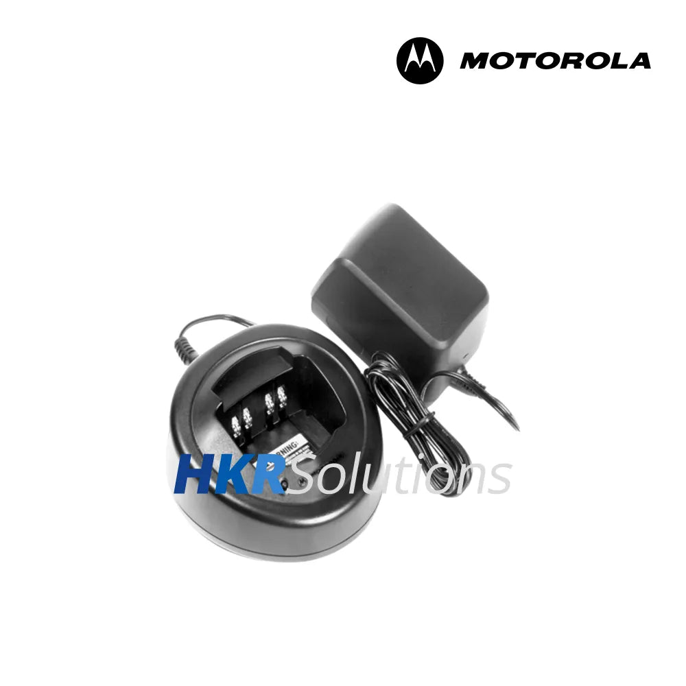 Kit de cargador de una sola unidad MOTOROLA PMTN4024 (EPNN5115 25009297001) con enchufe US/CNTW de 120 V CA