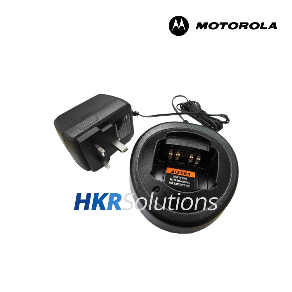 MOTOROLA PMTN4026B Single-Unit Rapid Charger With UK Plug 230V