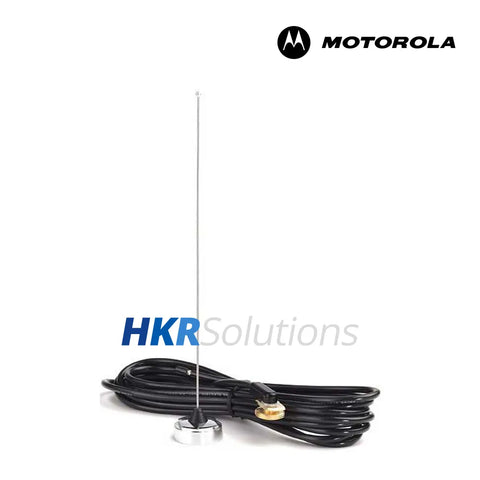 MOTOROLA RAE4152A UHF 1/4 Wavelength PeRooforated Mounting Antenna, BNC 450-470 Mhz