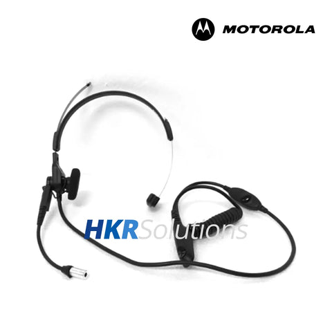 MOTOROLA RMN4018 Lightweight Headset with Swivel Boom Microphone and In-Line PTT