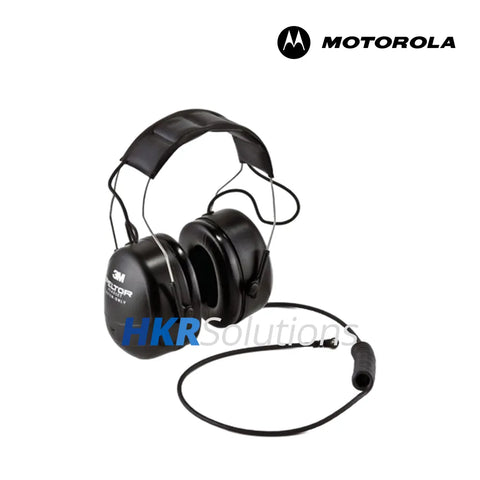 MOTOROLA RMN4055B Listen Only Over-The-Head Headset With 3.55 mm Non Threaded Connector