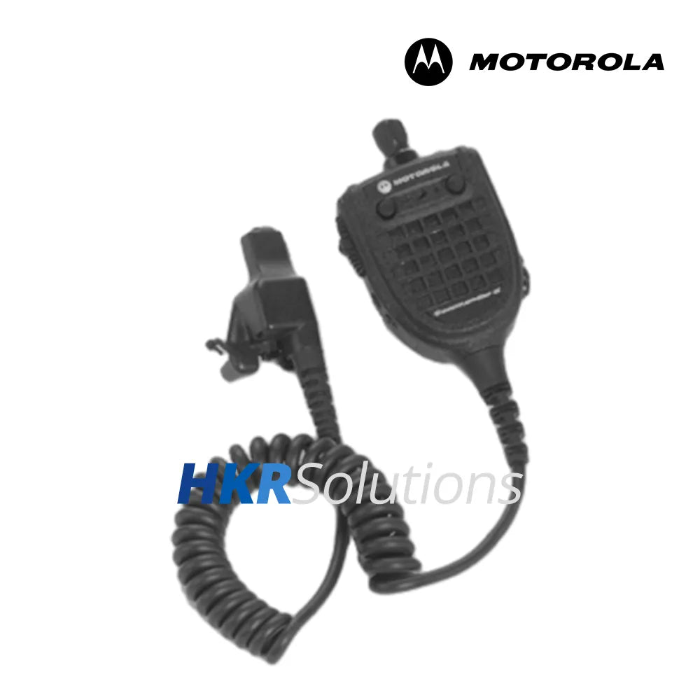MOTOROLA RMN5088B Remote Speaker Microphone With Channel Knob, Submersible
