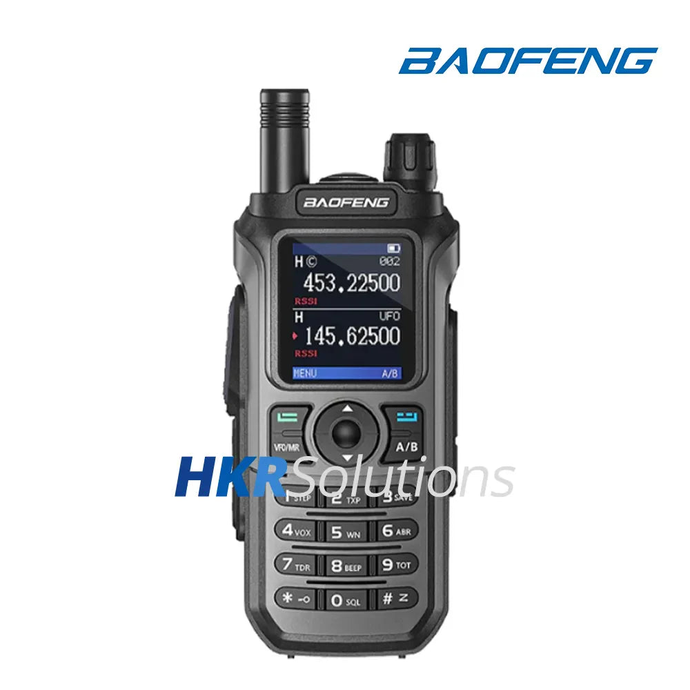 Radio tribanda BAOFENG UV-21R 6W [Conjunto de antena larga]