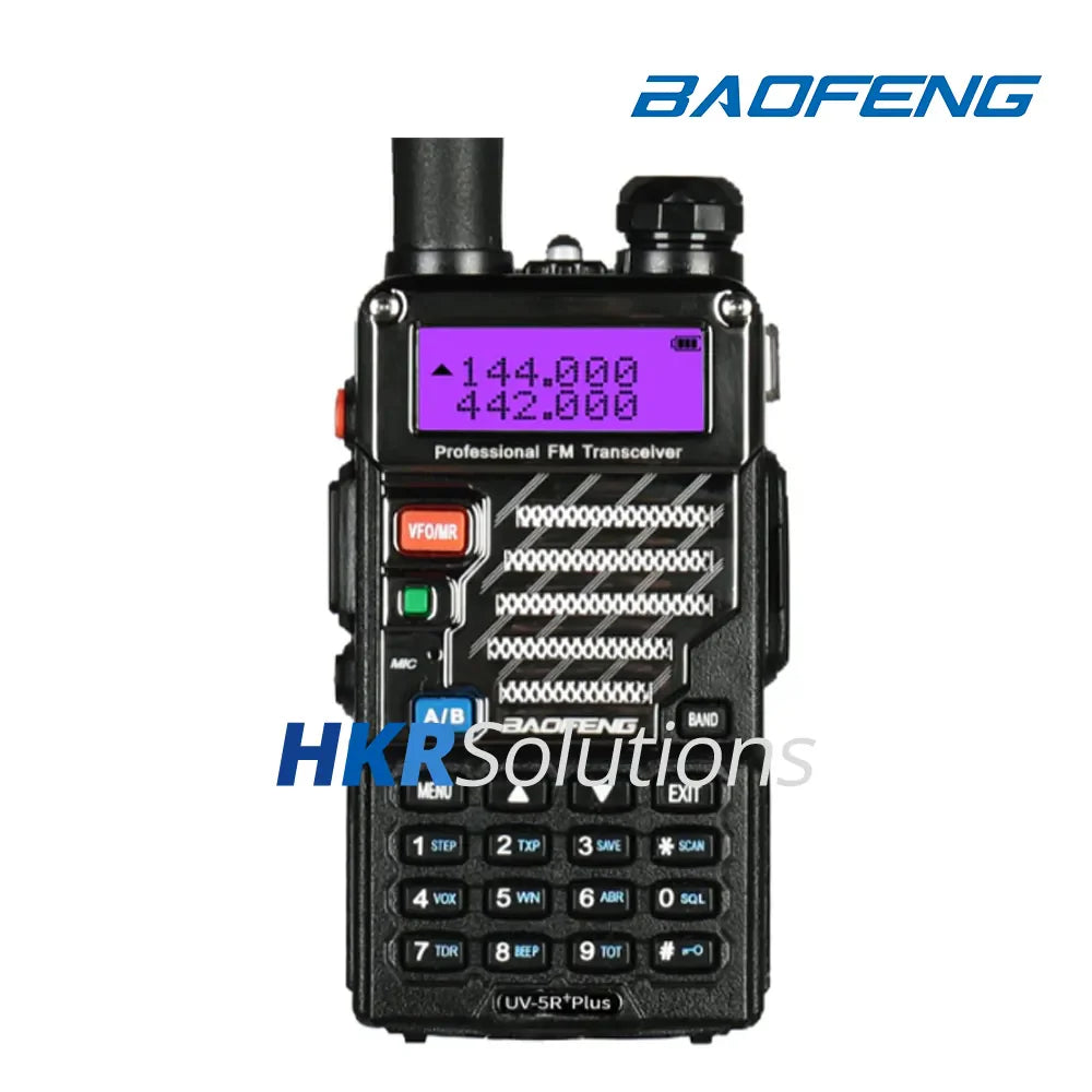 BAOFENG UV-5R PLUS 5W Dual Band Radio