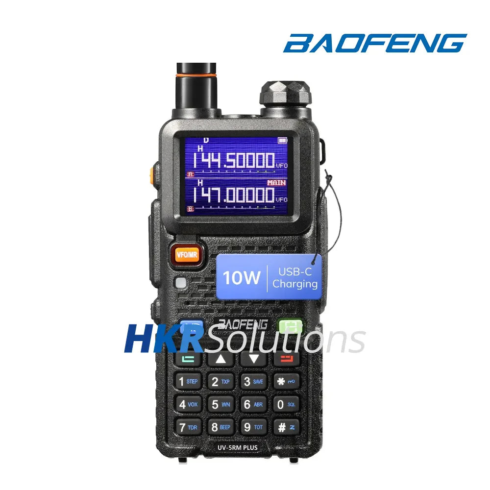 BAOFENG UV-5RM Plus 10W Multi-Band Radio