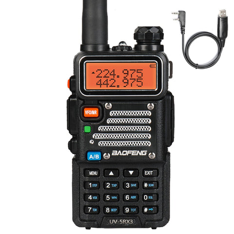 BAOFENG UV-5RX3 5W Tri-band 2M Radio