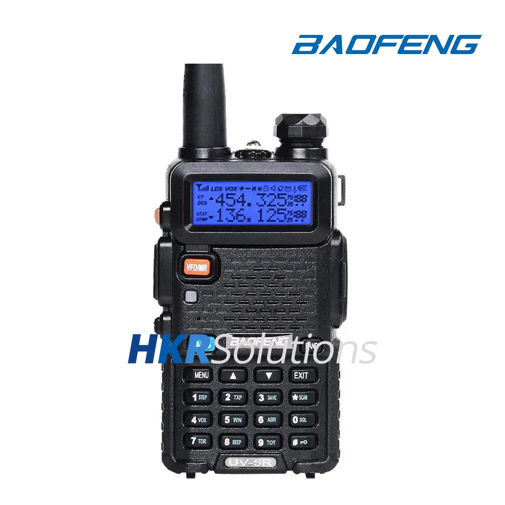 Radio de banda dual BAOFENG UV-5R | 5 W | VHF/UHF 