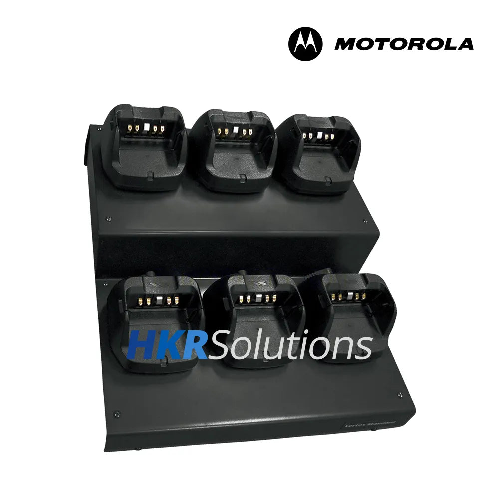 MOTOROLA VAC-6450B 6 Multi-Unit Charger 120V AC