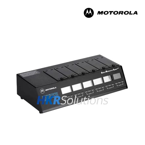 MOTOROLA WPLN4080AR 6 Station Battery Maintenance System Plus With EU Plug 230V AC