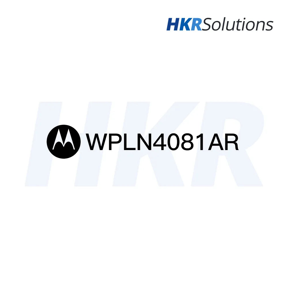 MOTOROLA WPLN4081AR 6 Station Battery Maintenance System Plus With UK Plug 230V AC