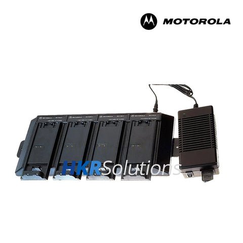 MOTOROLA WPPN4065BR Multi-Unit Conditioning Charger 4-Station With US Plug 110V AC