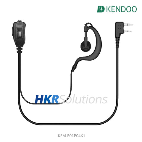 KEM-E01P04K1 Radio Ear-hanger Earplug Headset