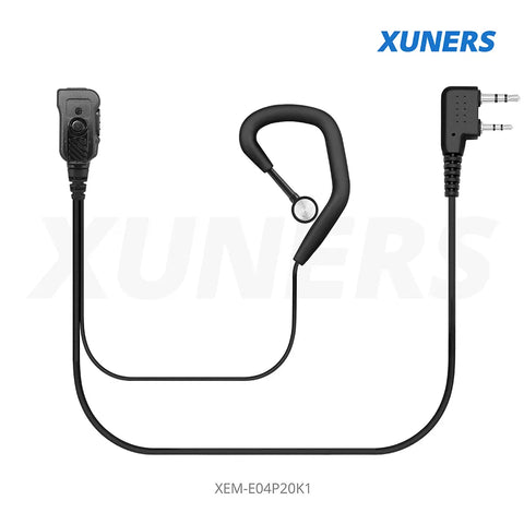 XEM-E04P20K1 Two-way Radio Ear-hanger Earplug Headset