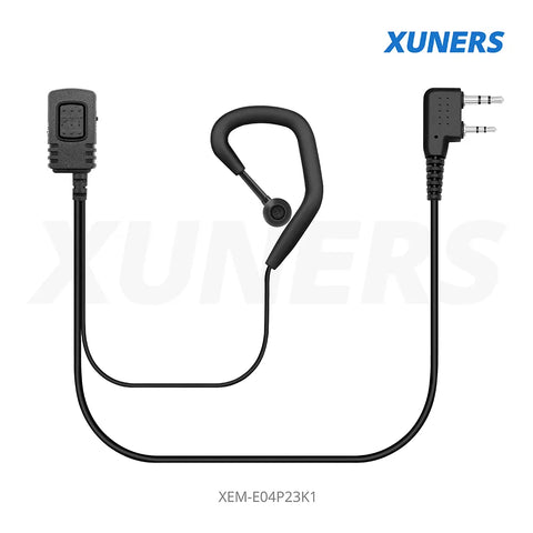XEM-E04P23K1 Two-way Radio Ear-hanger Earplug Headset