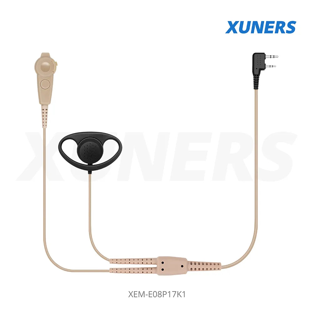 XEM-E08P17K1 Radio Ear-hanger Earplug Headset