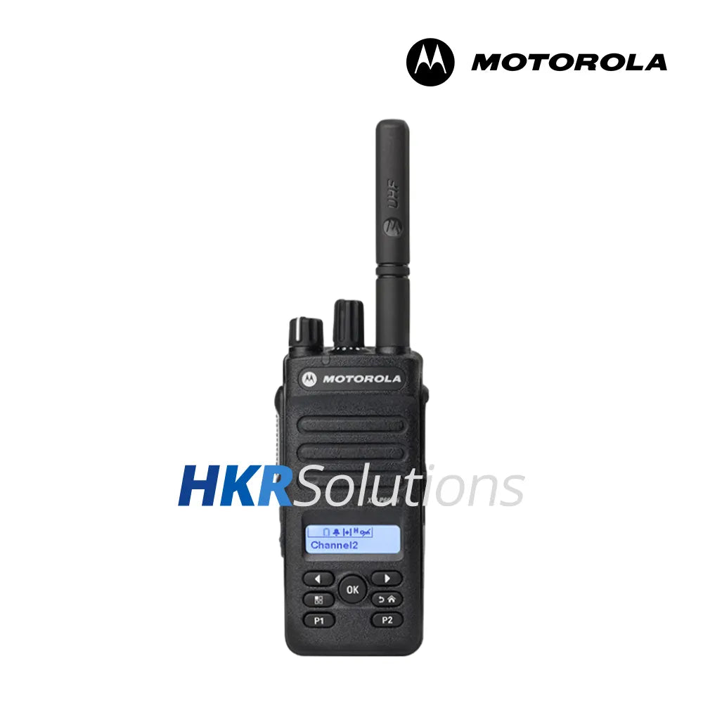 MOTOROLA MOTOTRBO XIR P6600i Series Digital Portable Two-Way Radios